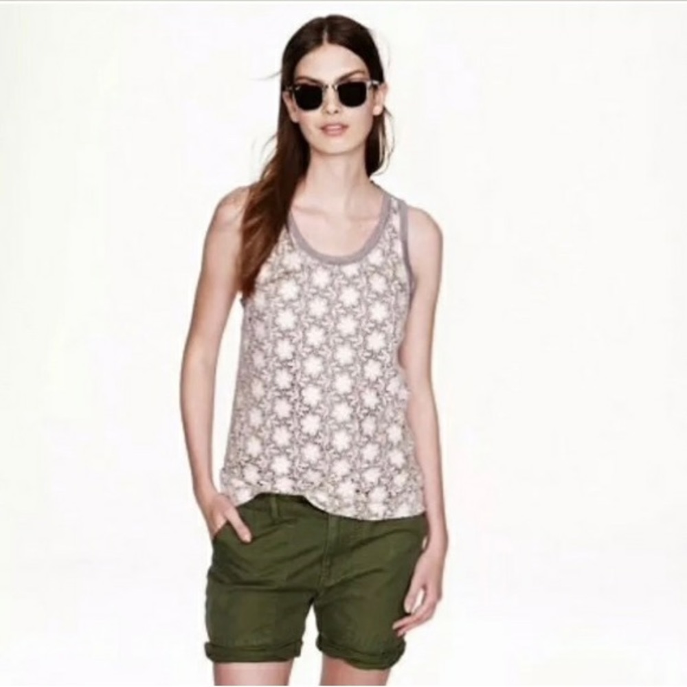 J. Crew lace tank